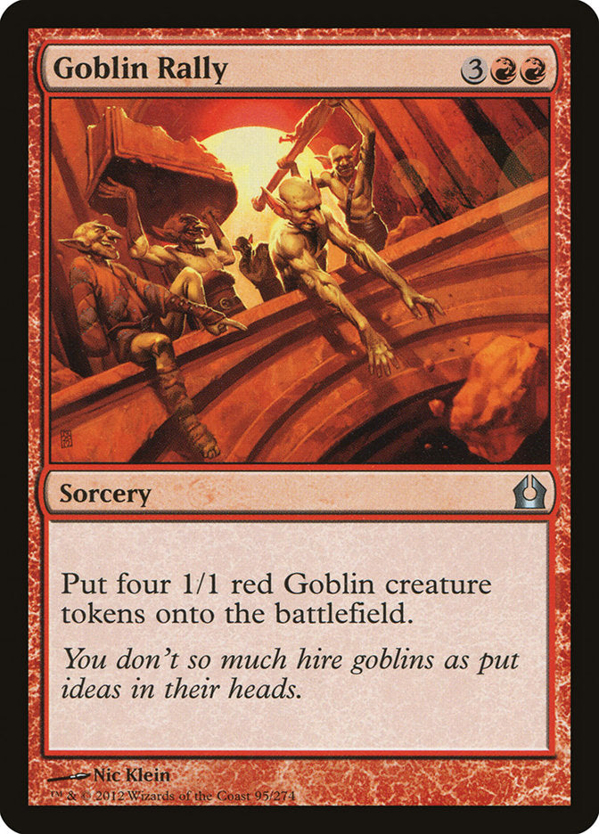Goblin Rally - Foil