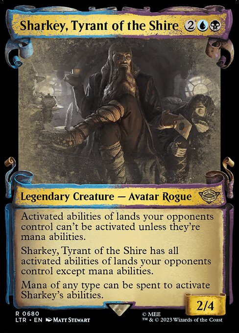 Sharkey, Tyrant of the Shire - Silver Foil