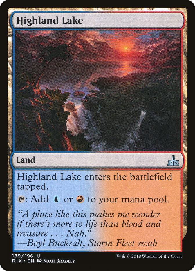 Highland Lake - Foil
