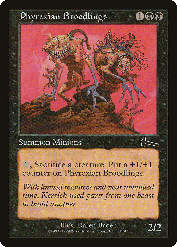 Phyrexian Broodlings - Foil
