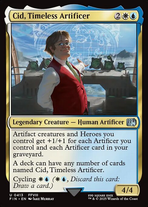 Cid, Timeless Artificer(413) - Foil