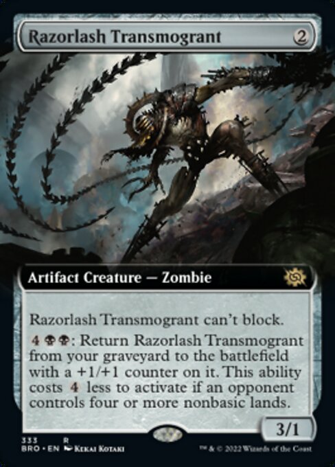 Razorlash Transmogrant - Foil