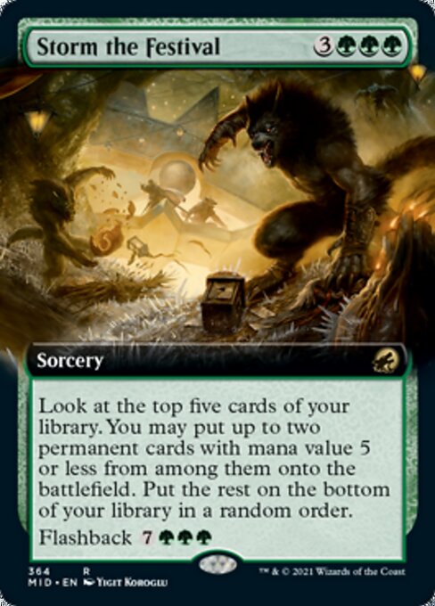 Storm the Festival - Foil