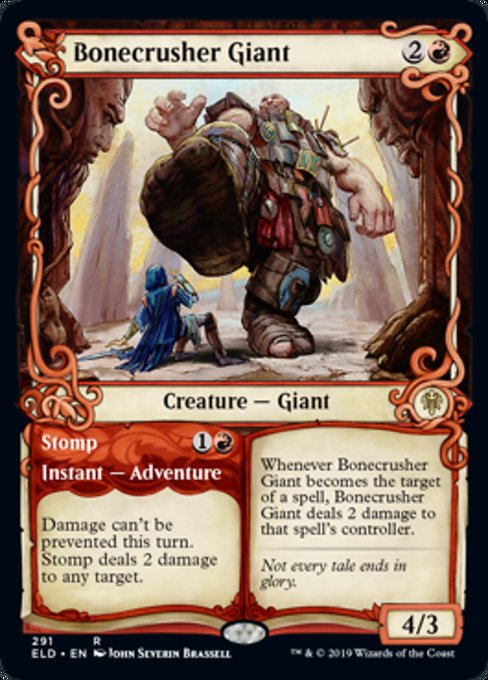 Bonecrusher Giant // Stomp - Foil