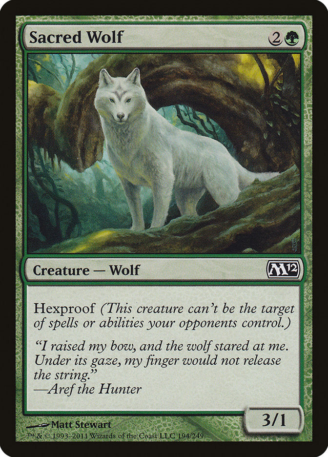 Sacred Wolf - Foil