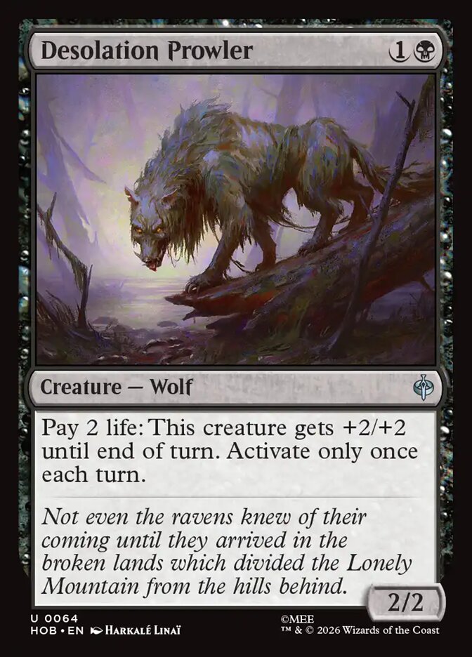 Desolation Prowler - Foil