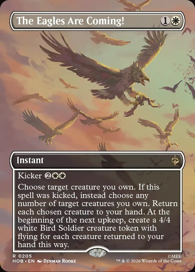 The Eagles Are Coming! - Foil