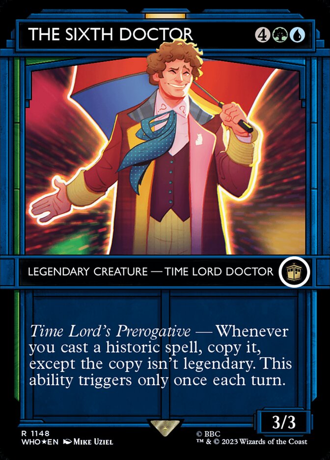 The Sixth Doctor - Surge Foil