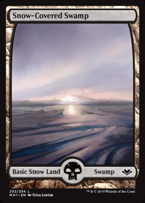 Snow-Covered Swamp - Foil
