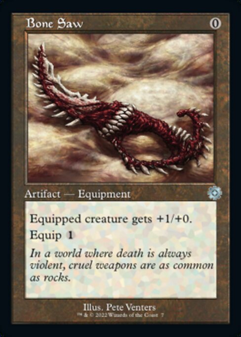Bone Saw - Foil