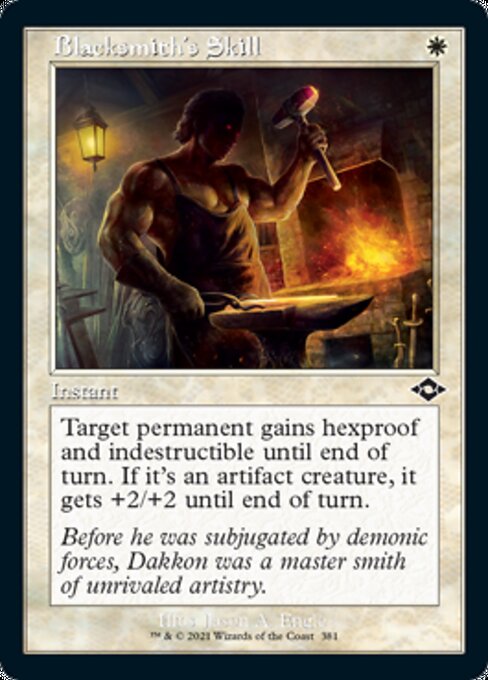 Blacksmith's Skill - Foil