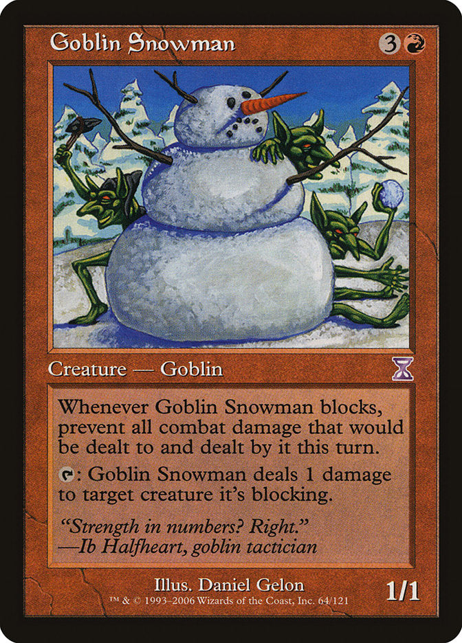 Goblin Snowman - Foil