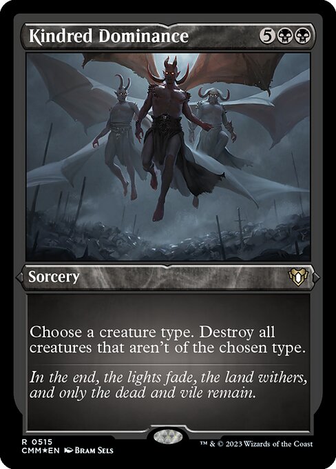 Kindred Dominance - Foil-Etched