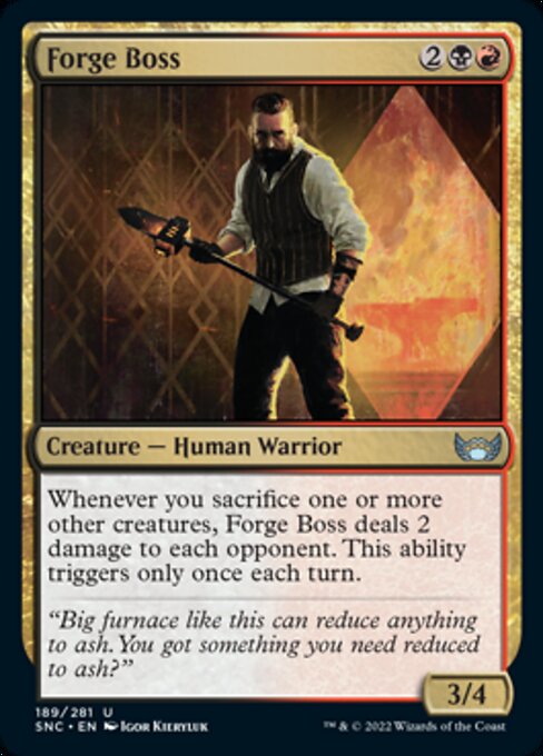 Forge Boss - Foil