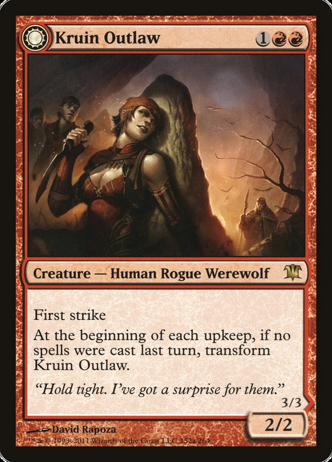 Kruin Outlaw // Terror of Kruin Pass - Foil