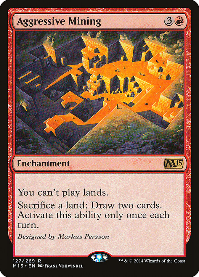 Aggressive Mining - Foil