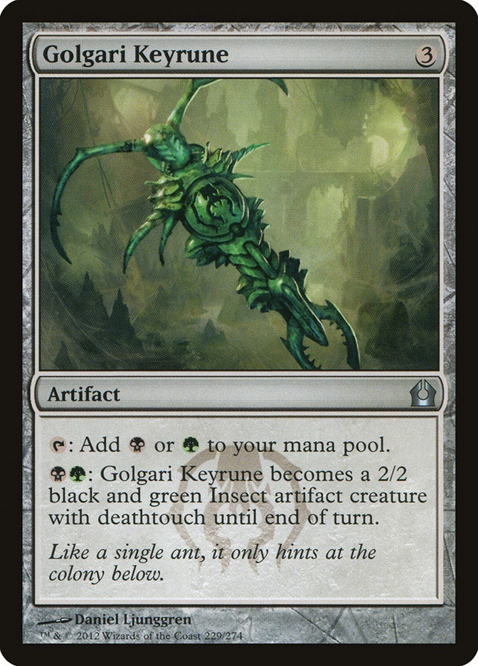 Golgari Keyrune - Foil
