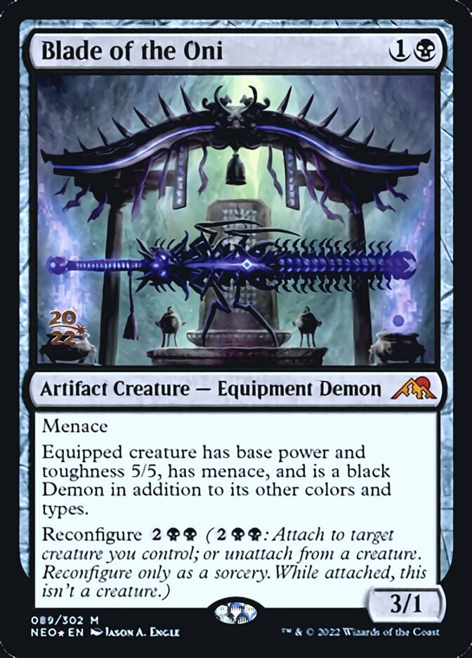 Blade of the Oni - Foil - Prelease Promo