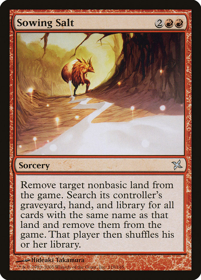 Sowing Salt - Foil