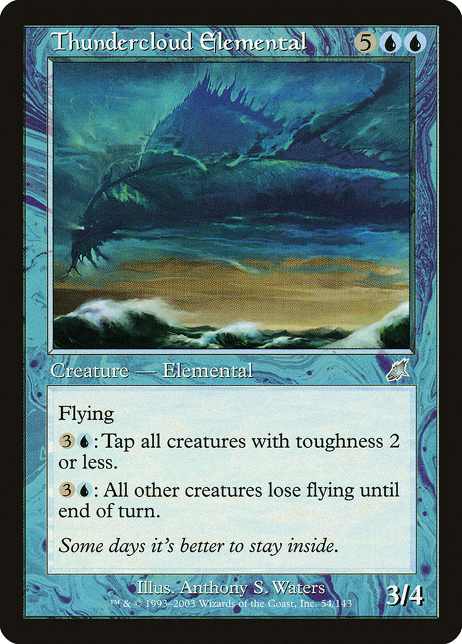 Thundercloud Elemental - Foil