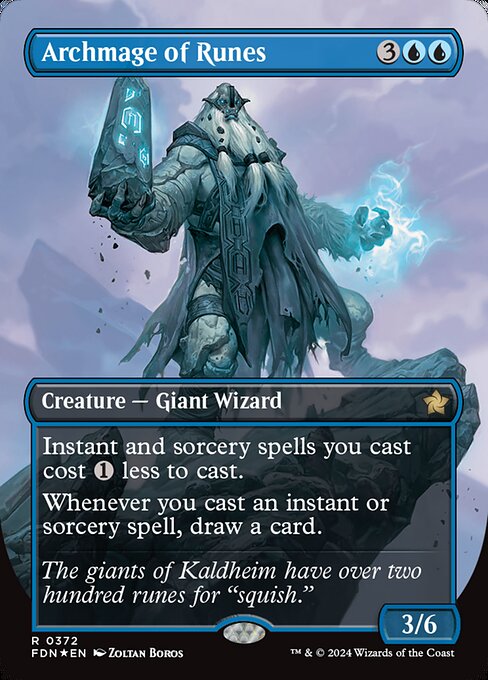 Archmage of Runes - Mana Foil