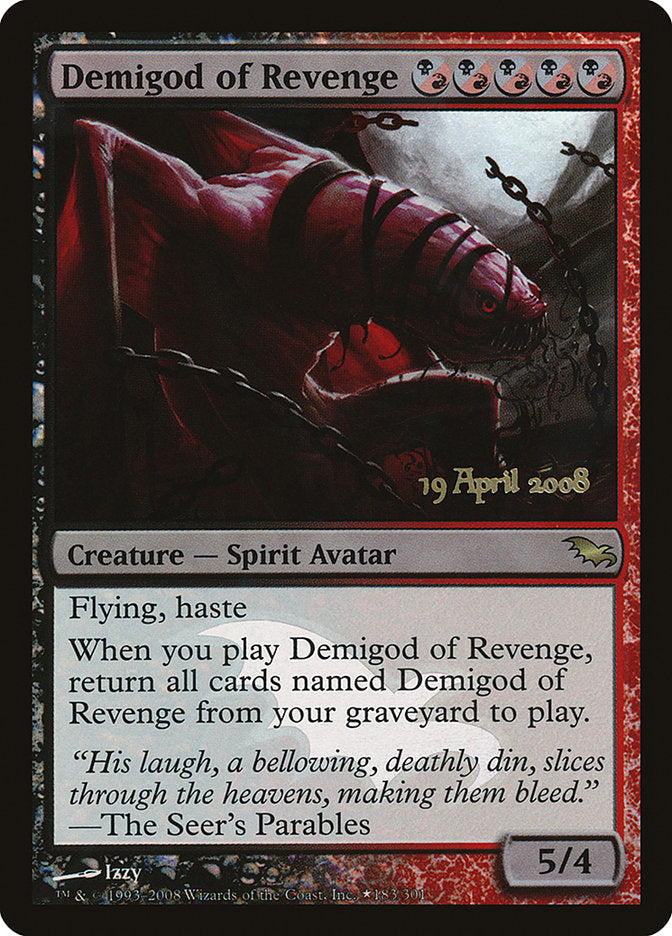 Demigod of Revenge - Foil - Prerelease Promo