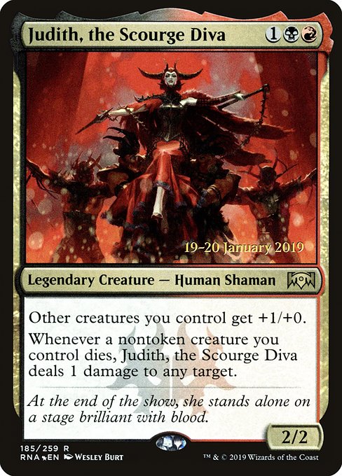 Judith, the Scourge Diva - Foil - Prerelease Promo