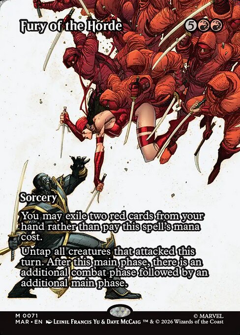Fury of the Horde - Foil