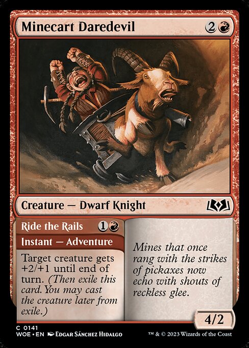 Minecart Daredevil - Foil