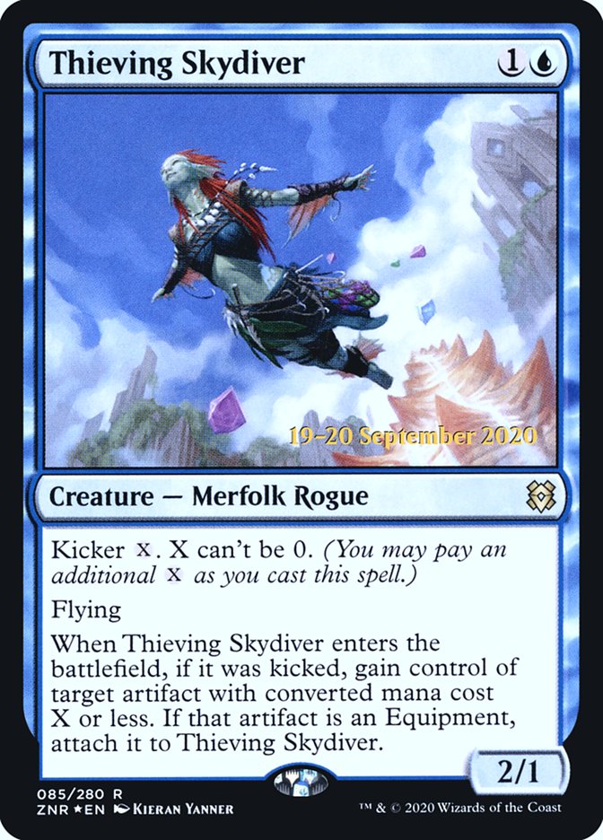 Thieving Skydiver - Foil - Prerelease Promo