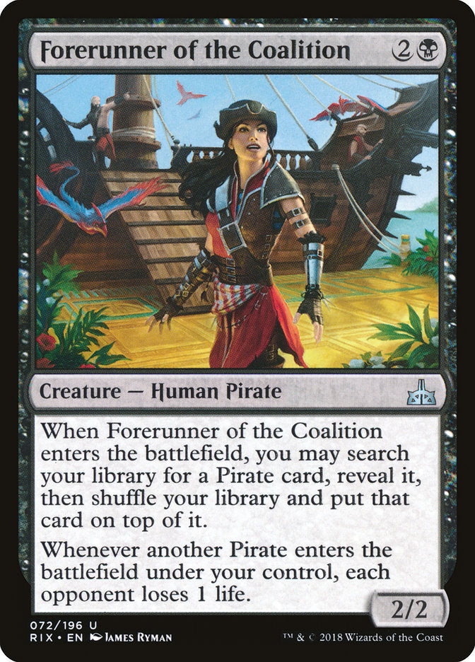 Forerunner of the Coalition - Foil