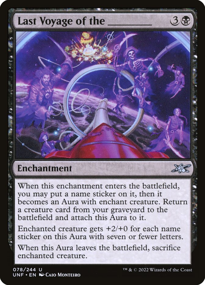 Last Voyage of the ________ - Foil