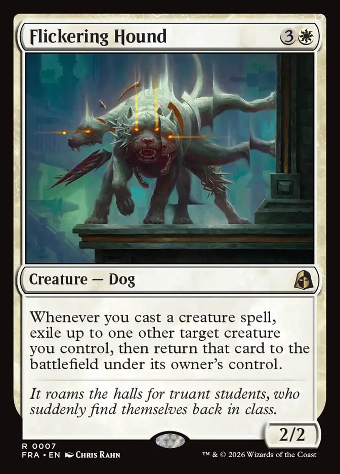 Flickering Hound - Foil