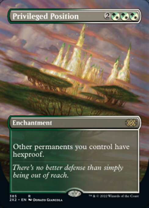 Privileged Position - Foil