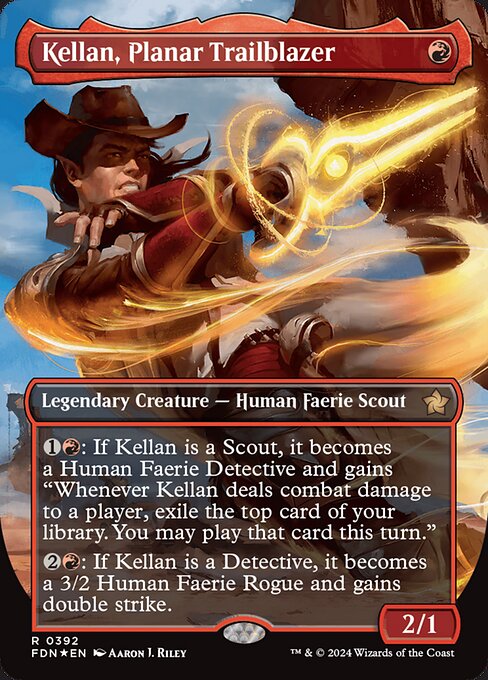 Kellan, Planar Trailblazer - Mana Foil