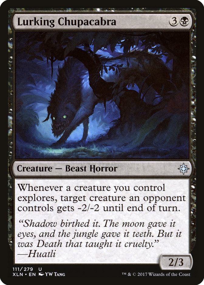 Lurking Chupacabra - Foil