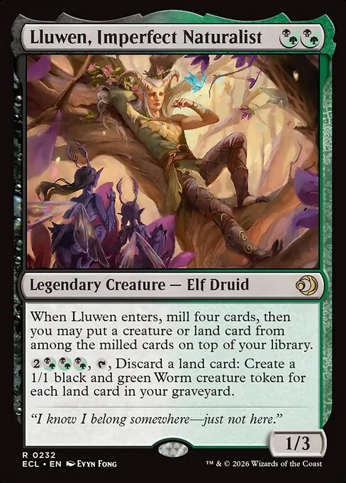 Lluwen, Imperfect Naturalist - Foil