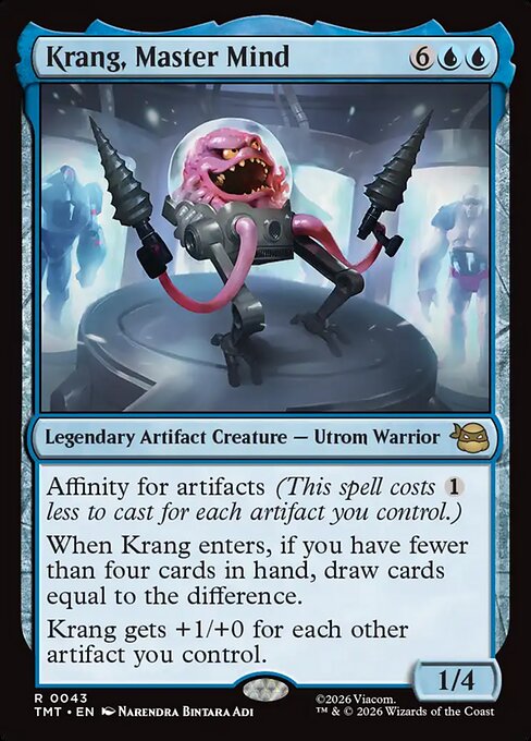 Krang, Master Mind - Foil