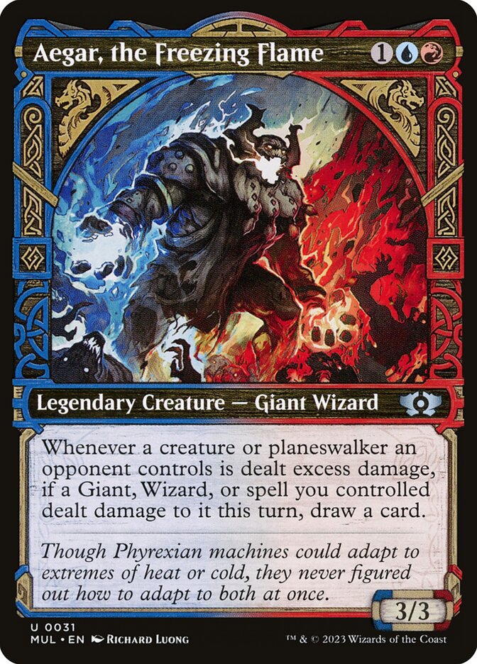 Aegar, the Freezing Flame - Foil