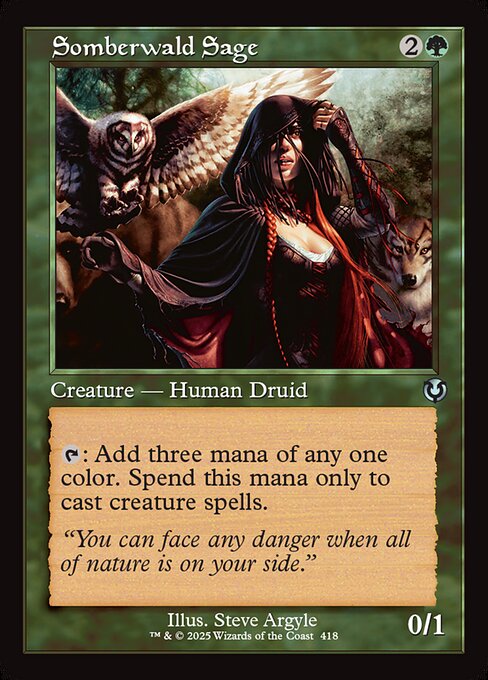Somberwald Sage - Foil