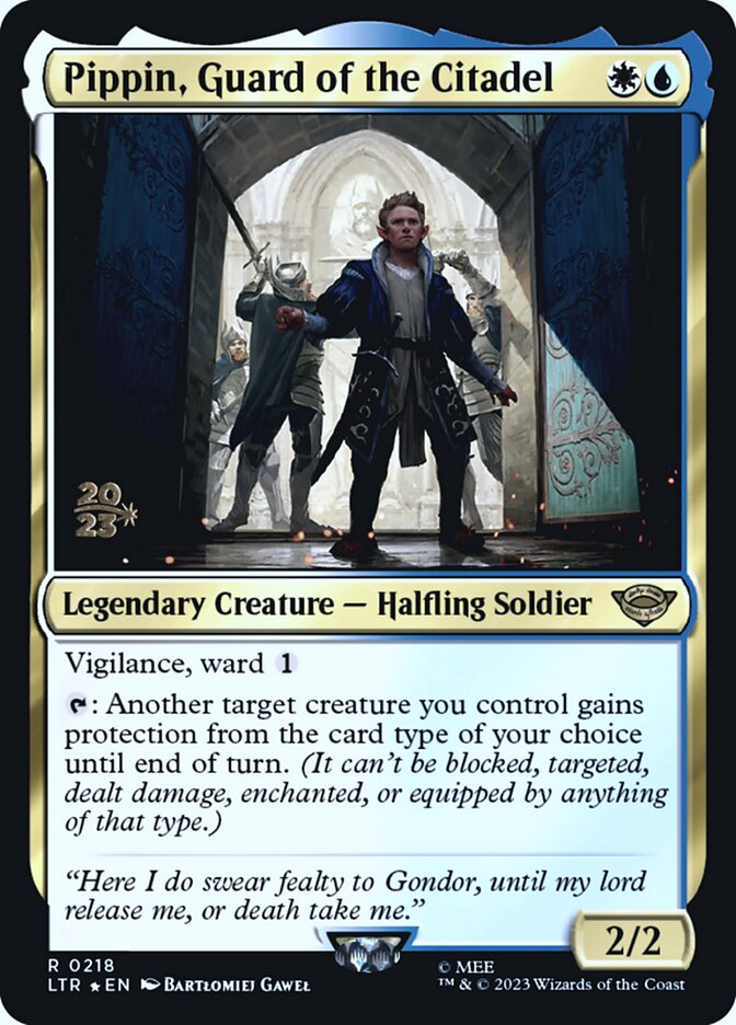Pippin, Guard of the Citadel - Foil - Prerelease Promo