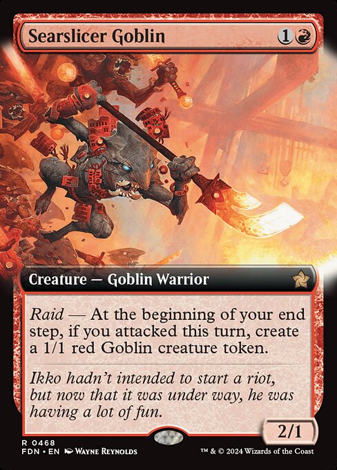 Searslicer Goblin - Foil