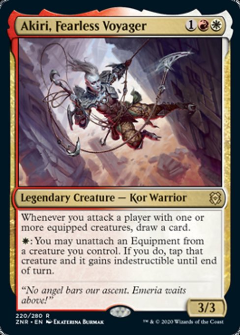 Akiri, Fearless Voyager - Foil