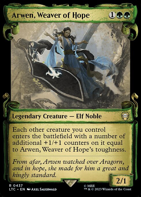 Arwen, Weaver of Hope - Silver Foil