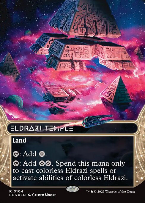 Eldrazi Temple - Galaxy Foil