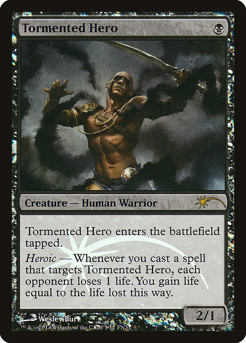 Tormented Hero - Foil - FNM Promo