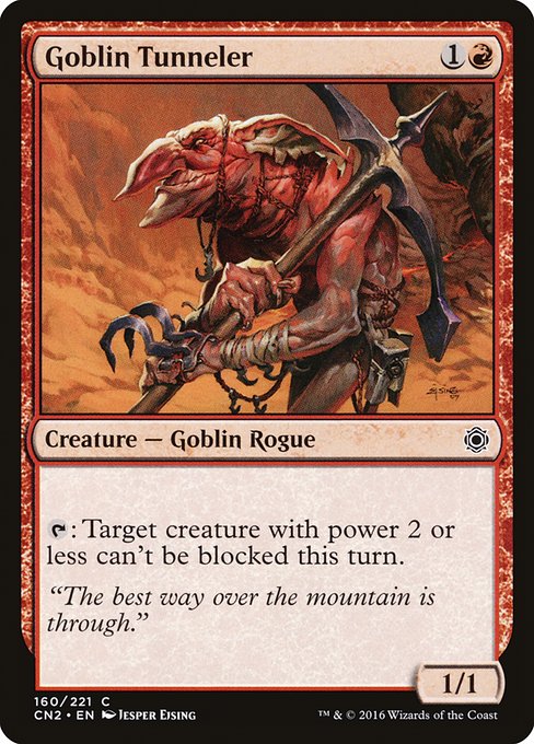 Goblin Tunneler - Foil