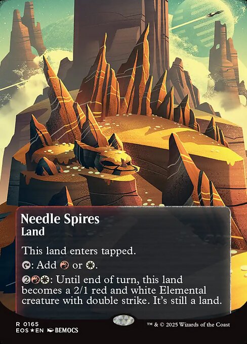 Needle Spires - Galaxy Foil