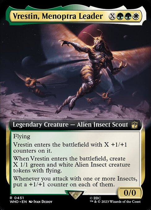 Vrestin, Menoptra Leader - Foil