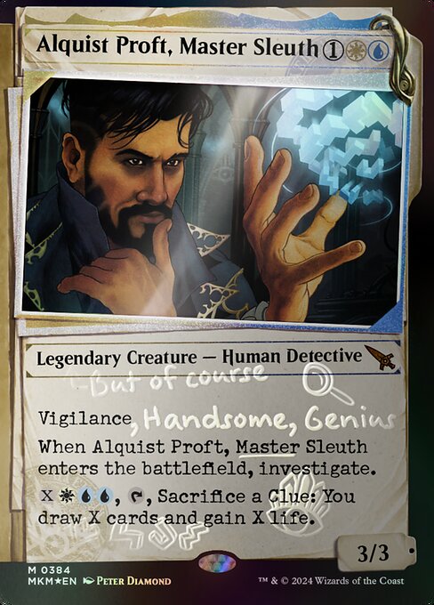 Alquist Proft, Master Sleuth - Foil